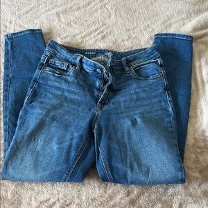 Old Navy Women's Dark Blue Skinny Jeans